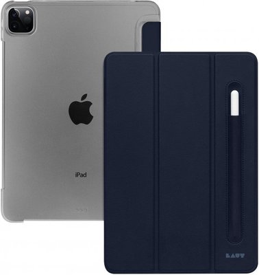 Чохол-книжка LAUT HUEX Smart Case для iPad Pro 11” (2022/21/20/18) / iPad Air 10.9” (2022/20), темно-синій (L_IPP21S_HP_NV) L_IPP21S_HP_NV фото