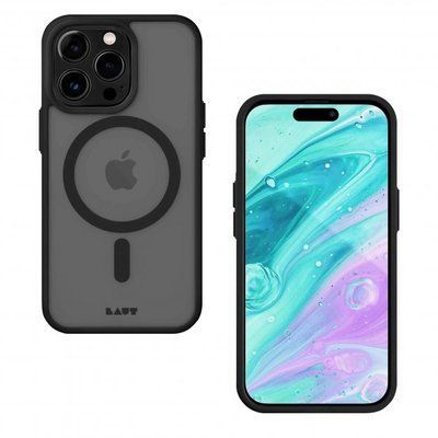 Чохол-накладка LAUT HUEX PROTECT для iPhone 14 Pro Max із MagSafe, чорний (L_IP22D_HPT_BK) L_IP22D_HPT_BK фото