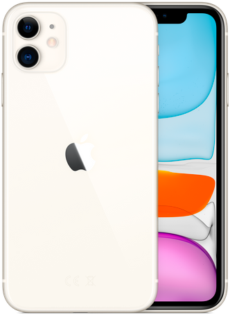 Мобільний телефон Apple iPhone 11 64GB White (MHDC3) MHDC3 фото