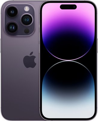 Мобільний телефон Apple iPhone 14 Pro 128GB Deep Purple (MQ0G3) MQ0G3 фото