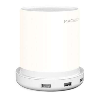Настільна LED лампа Macally, білий LAMPCHARGE-EU фото