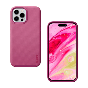 Чохол-накладка LAUT SHIELD для iPhone 14 Pro, рожевий (L_IP22B_SH_BP) L_IP22B_SH_BP фото