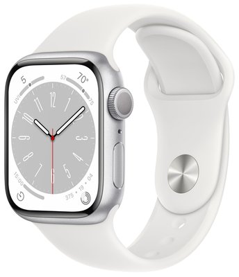 Смарт-годинник Apple Watch Series 8 45mm Silver Aluminum Case (MP6N3) MP6N3 фото