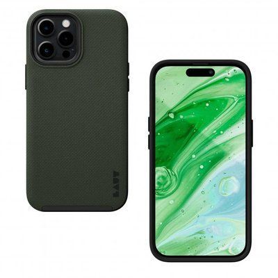 Чохол-накладка LAUT URBAN PROTECT для iPhone 14 Pro Max з MagSafe, оливковий (L_IP22D_UP_GN) L_IP22D_UP_GN фото