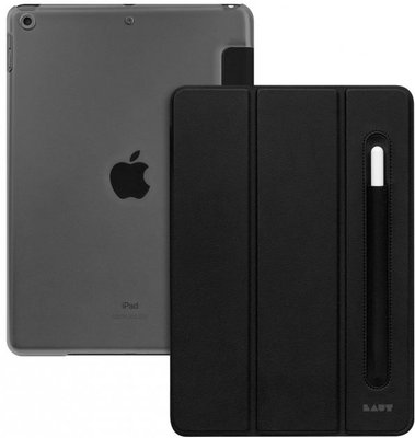 Чохол-книжка LAUT HUEX Smart Case для iPad 10.2" (2021/20/19), чорний (L_IPD192_HP_ BK) L_IPD192_HP_ BK фото