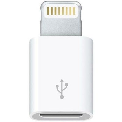 Перехідник Apple Lightning to Micro USB Adapter MD820 фото