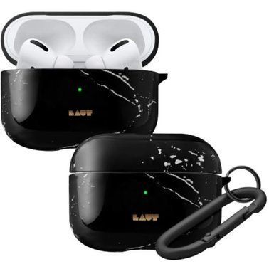 Чохол LAUT HUEX ELEMENTS для AirPods Pro, чорний мармур (L_APP_HXE_MB) L_APP_HXE_MB фото