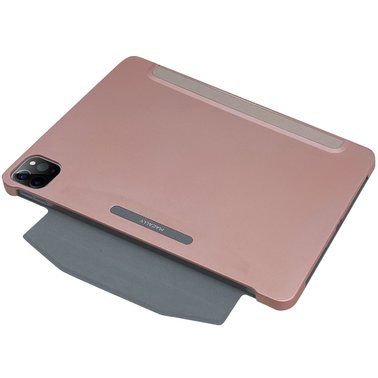 Чохол-книжка Macally Smart Case для iPad Pro 12,9" (2021/2020), рожевий (BSTANDPRO5L-RS) BSTANDPRO5L-RS фото