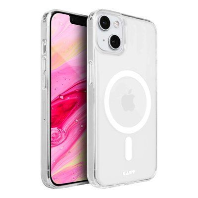 Чохол-накладка LAUT CRYSTAL-M для iPhone 14 Plus з MagSafe, прозоро-чорний (L_IP22C_CRM_UB) L_IP22C_CRM_UB фото
