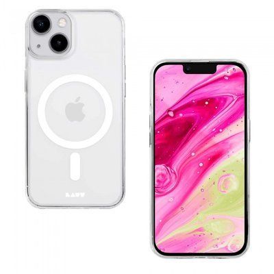 Чохол-накладка LAUT CRYSTAL-M для iPhone 14 Plus з MagSafe, прозорий (L_IP22C_CRM_UC) L_IP22C_CRM_UC фото