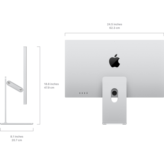 Дисплей Apple Studio Display Standard Glass with Tilt- and height-adjustable stand MK0Q3 фото