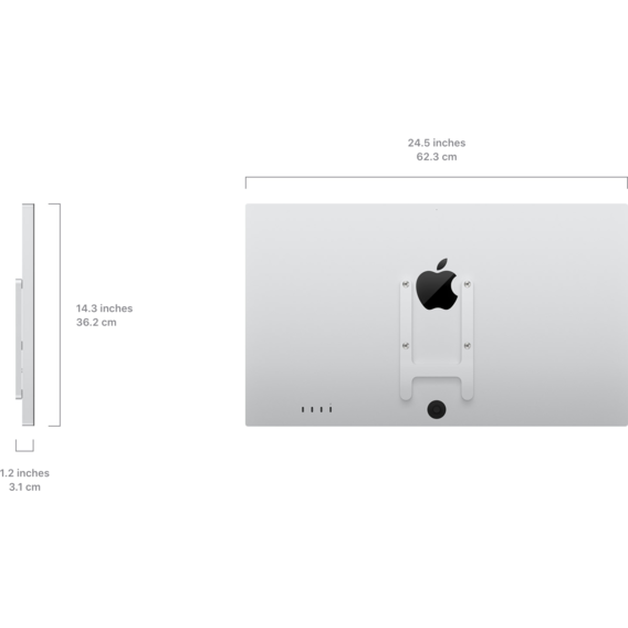 Дисплей Apple Studio Display Standard Glass with VESA mount adapter MMYQ3 фото