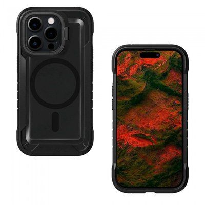 Чохол-накладка LAUT CRYSTAL MATTER 3 для iPhone 14 Pro Max із MagSafe, чорний (L_IP22K_B3 L_IP22D_CM3_BK фото