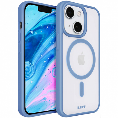 Чохол-накладка LAUT HUEX PROTECT для iPhone 14 Plus з MagSafe, синій (L_IP22C_HPT_BL) L_IP22C_HPT_BL фото