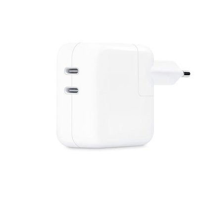 Адаптер Apple 35W Dual USB-C Port Power Adapter High Copy MNWP3 фото