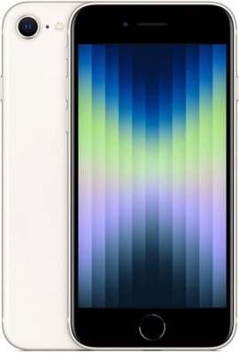 Мобільний телефон Apple iPhone SE (2022) 128GB Starlight (MMX93) MMX93 фото