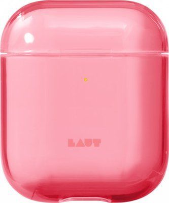 Чохол LAUT CRYSTAL-X для AirPods, електричний корал (L_AP_CX_R) L_AP_CX_R фото