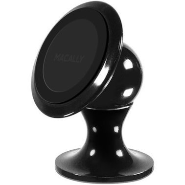 Авто тримач Macally магнітний універсальний для смартфонів, чорний MDASHMAG фото