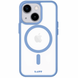 Чохол-накладка LAUT HUEX PROTECT для iPhone 14 з MagSafe, синій (L_IP22A_HPT_BL) L_IP22A_HPT_BL фото 1