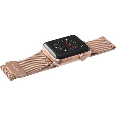 Ремінець LAUT STEEL LOOP для Apple Watch 38/40/41 мм, рожево-золотий (LAUT_AWS_ST_RG) LAUT_AWS_ST_RG фото