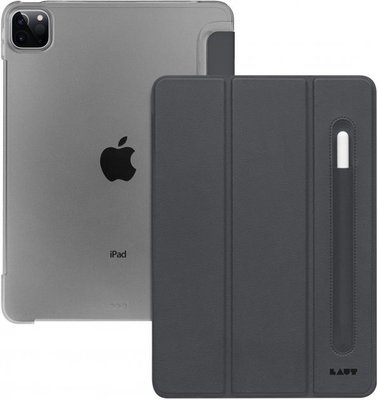 Чохол-книжка LAUT HUEX Smart Case для iPad Pro 11” (2022/21/20/18) / iPad Air 10.9” (2022/20), сірий (L_IPP21S_HP_FG) L_IPP21S_HP_FG фото