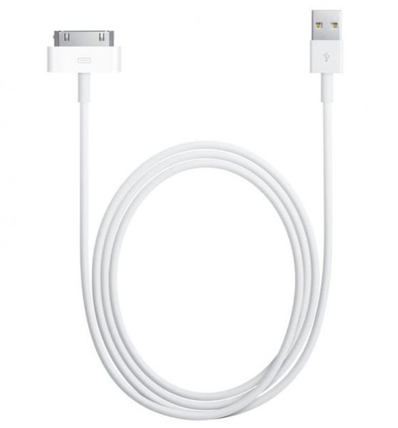 Кабель Apple 30-pin to USB Cable (1 m) MA591 фото